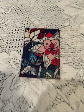 Paperchase Floral Passport Holder / Travel Wallet - Vibrant Bloom